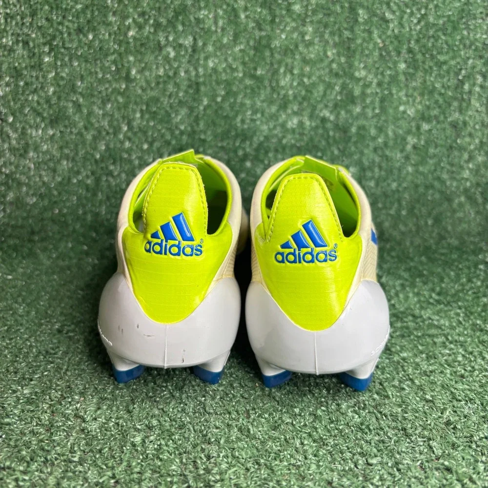 NEW‎ Adidas 2011 F50 Adizero Ultralight Football Boots White Blue Mens Size 13